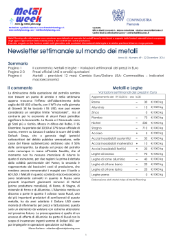 MetalWeek - n. 49 - Unione Industriale Torino