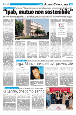 Ipab, mutuo non sostenibile