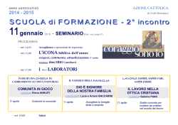 i (tre ) LABORATORi - AC Forl&igrave;