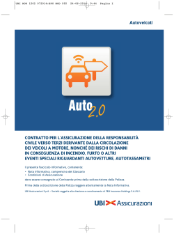 Fascicolo Informativo Auto 2.0 ed 07/2014(pdf