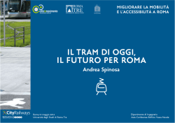 il futuro per roma - Ordine degli Ingegneri della provincia di Roma