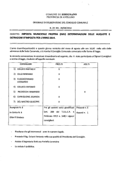 Imposta municipale propria (imu)