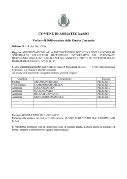 COMUNE DI ABBIATEGRASSO