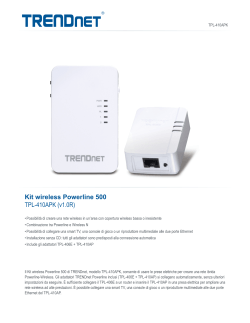 Kit wireless Powerline 500 TPL-410APK (v1.0R)
