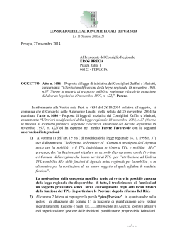 pdl n. 1686 - parere del cons. delle autonomie locali