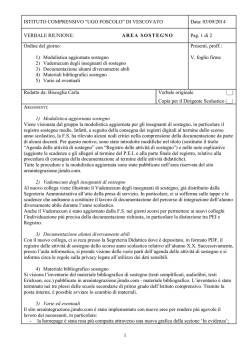 ISTITUTO COMPRENSIVO &ldquo;UGO FOSCOLO&rdquo; DI VESCOVATO