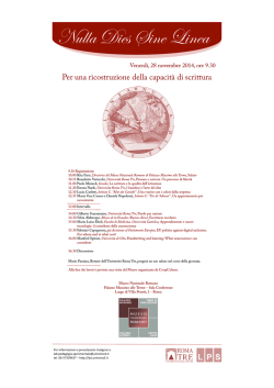 Nulla Dies Sine Linea