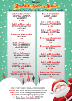 domenica 7 dicembre