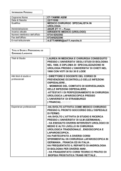 et-tamimi asim 22/7/1956 medico chirurgo specialista in urologia