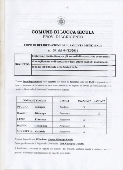 Istituzione diritto fisso per gli accordi di separazione consensuale di