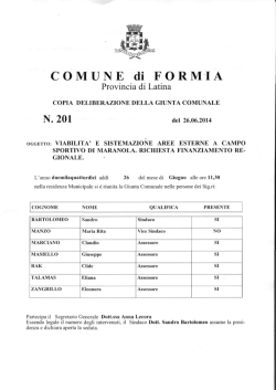 N. 201 - Comune di Formia