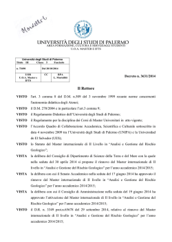 100. Analisi e Gestione del Rischio Geologico