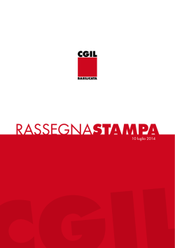10_7_2014 - CGIL Basilicata