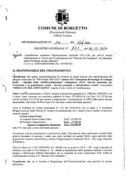 Determina n. 214 2014