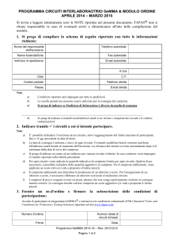 programma e iscrizione