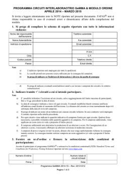 programma e iscrizione