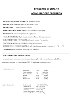 scheda tecnica robioletta ferrero - Ferrero Fulvio