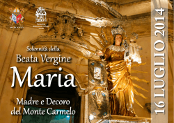 16 L UGL IO 2014 - Parrocchia Madonna del Carmine