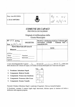 COMUNE DI CAPACI