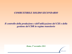 gestione del transitorio cdr-css - ATIA