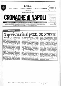Download - EMPA ENTE MEDITERRANEO PROTEZIONE ANIMALI