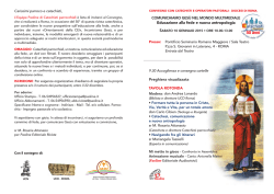 Educazione alla fede e nuova antropologia