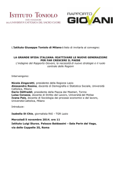 Invito Toniolo 5.11 - Istituto Luigi Sturzo
