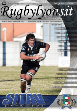 Marzo 2014 - Rugby Lyons