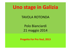 Uno stage in Galizia