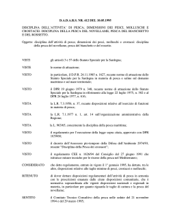 Decreto 412/1995 - SardegnaAmbiente