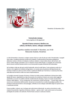 Aperitivo con Insieme a Sinistra