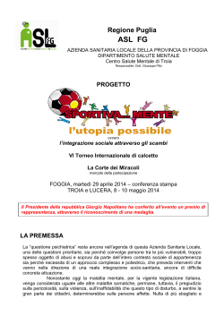 progetto - forumsalutementale.it
