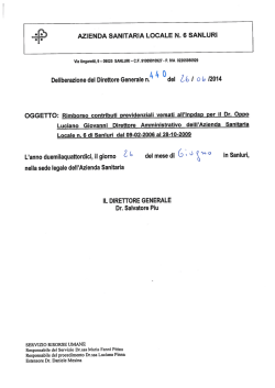 Deliberazione n.440 del 26-06-2014