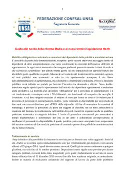 Guida alle novit&agrave; della riforma Madia e ai nuovi termini liquidazione