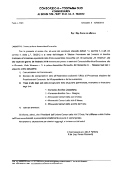 CONSORZIO 6 - TOSCANA SUD