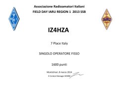 IZ4HZA - Field Day