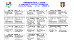 Calendario Esordienti 11C11 Autunnale _2