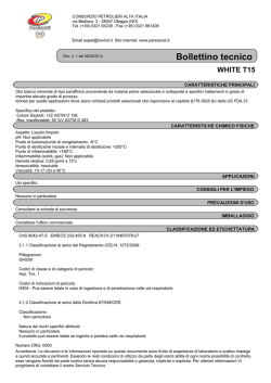 WHITE T15 - Bollettino - IT