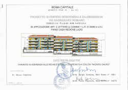 Edificio residenziale in via Barbarano Romano