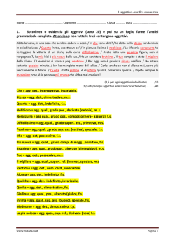 verifica sommativa