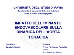 Impact of Endovascular Implant on the Aortic Dynamic