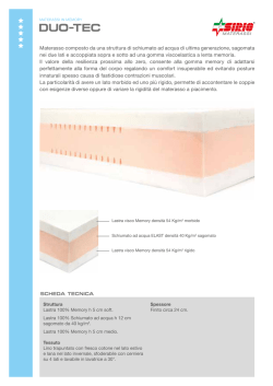 DUO-TEC - Sirio Materassi