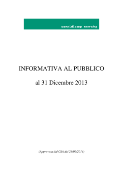 informativa al pubblico