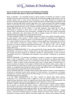 Comunicato presentazione TCE
