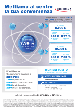 Mettiamo al centro la tua convenienza