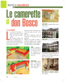 Valdocco – Camerette di Don Bosco (Bollettino Salesiano)