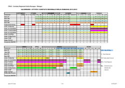 Calendario Attività 2014/2015