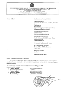 Download avviso - IPSIA - San Benedetto del Tronto