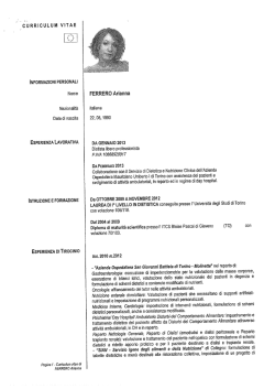 Curriculum vitae