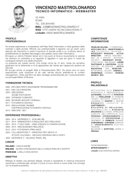 VINCENZO MASTROLONARDO